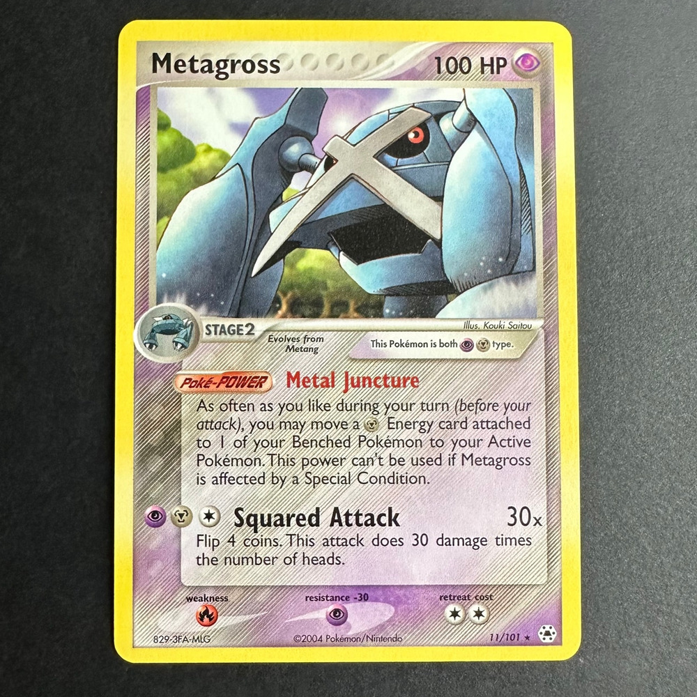 Pokemon TCG Metagross 11/101 (EX Hidden Legends) Deck Exclusives Rare NM